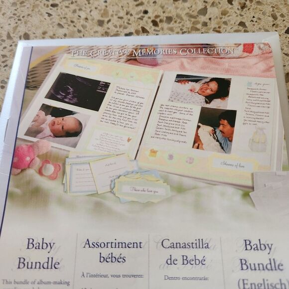 Creative Memories Bady Bundle Set Vintage 2004 Scrapbooking Crafting - Picture 2 of 10